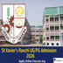 St Xavier’s Ranchi Begins UG/PG Admission 2026 @sxcran.org; Check Details Here